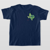 CISV Austin for Peace Girl's Tシャツ (レイダウン)