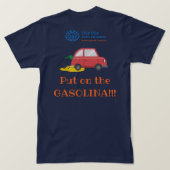 CISV Austin "Gasolina" Energizer Men's T-Shirt Tシャツ (デザイン裏面)