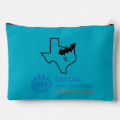 CISV Austin "Y'all Means All" アクセサリーポーチ (裏面)