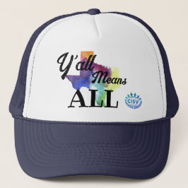 CISV Austin "Y'all Means All" キャップ