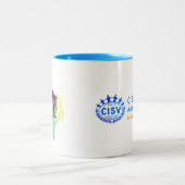CISV Austin "Y'all Means All" ツートーンマグカップ (中央)