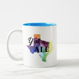 CISV Austin "Y'all Means All" ツートーンマグカップ