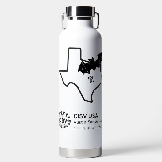 CISVATXトール銅真空絶縁 ウォーターボトル (正面)