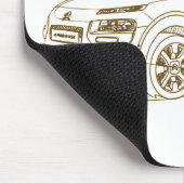 Cit C4のサボテン2015年 マウスパッド (コーナー)