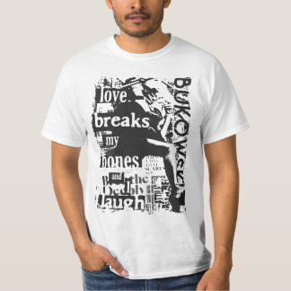 Cita/Poema C. Bukowski Tシャツ