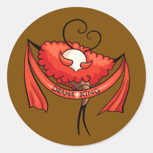 Citadel Drama King ラウンドシール (正面)