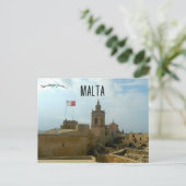 Citadel of Victoria Gozo Island Malta ポストカード (スタンド正面)
