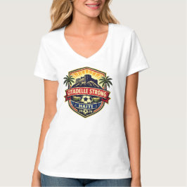 Citadelle Strong Haiti 2026 Soccer Crest Fan Gift  Tシャツ
