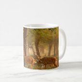 CitalまたはCheetal、Axis、Spotted Deers、Axi コーヒーマグカップ (正面右)