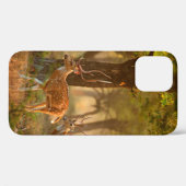 CitalまたはCheetal、Axis、Spotted Deers、Axi Case-Mate iPhoneケース (裏面 (横))