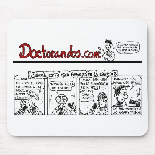 Citas de la Ciencia マウスパッド (正面)