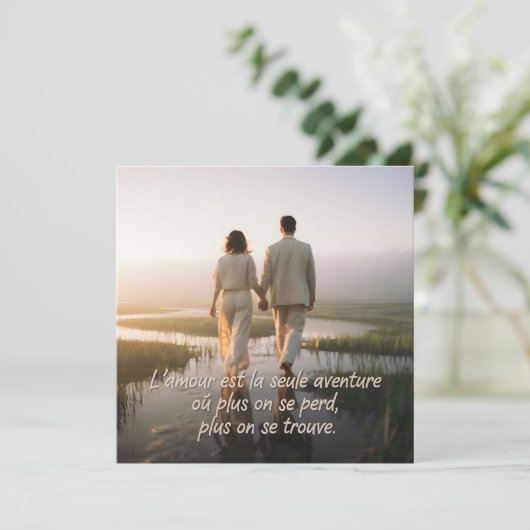 Citation - Amour et aventure カード (スタンド正面)
