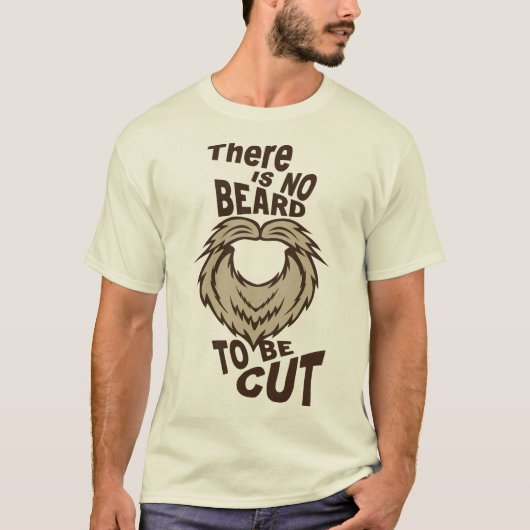 citation_barbe_beard_be_cut_humour_moustache_2012 tシャツ (正面)