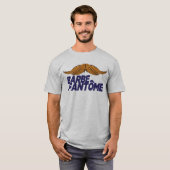 citation_barbe_fantome_humour_message_1512 tシャツ (正面フル)
