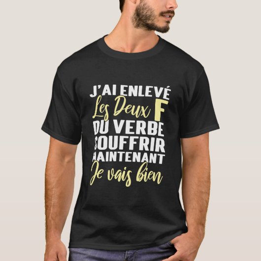 Citation Motivation Positif Sourire Tシャツ (正面)