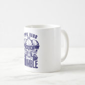 citation work hard stay humble 666 musculation tet コーヒーマグカップ (正面右)