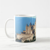 Cité de Carcassonne . France コーヒーマグカップ (左)