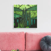 Cities of the World - Barcelona キャンバスプリント (インサイチュ (リビング))