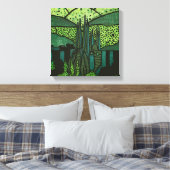 Cities of the World - Barcelona キャンバスプリント (インサイチュ (寝室))