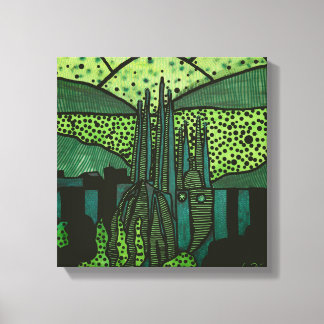 Cities of the World - Barcelona キャンバスプリント