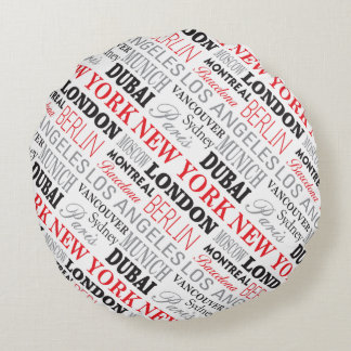 Cities of the world - Coussin rong ラウンドクッション