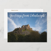 CITINERARIES: Greetings from Edinburgh! ポストカード (正面/裏面)