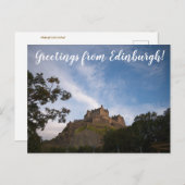 CITINERARIES: Greetings from Edinburgh! ポストカード (正面/裏面)
