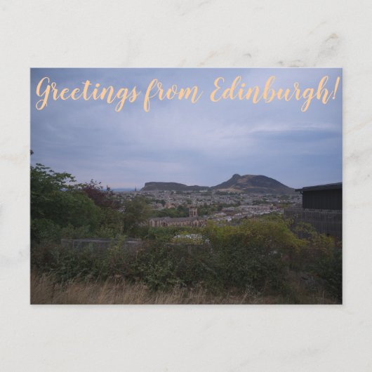 CITINERARIES: Greetings from Edinburgh! ポストカード (正面)