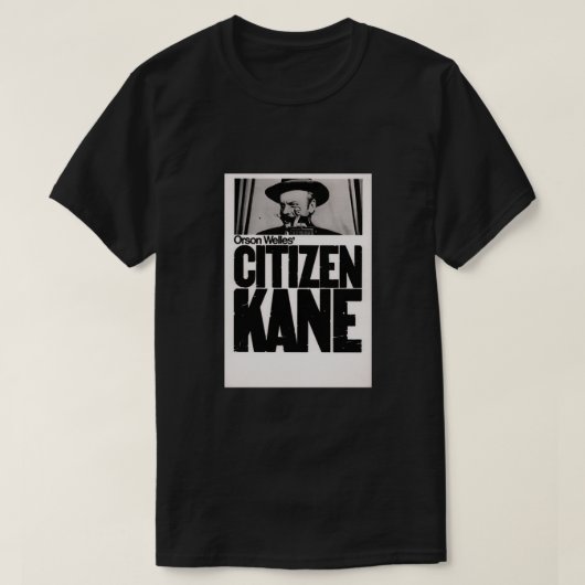 Citizen Kane -ヴィンテージポスタークラシック Tシャツ (デザイン正面)