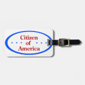 Citizen of America  ラゲッジタグ (正面横)