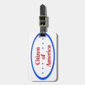 Citizen of America  ラゲッジタグ (正面縦)