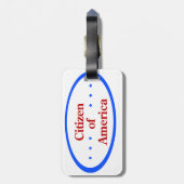 Citizen of America  ラゲッジタグ (裏面縦)