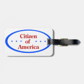 Citizen of America  ラゲッジタグ (裏面横)