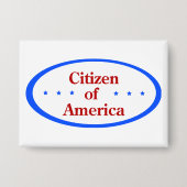 Citizen of America  缶バッジ (正面)