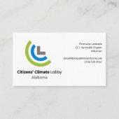 Citizens Climate Lobby Alabama名刺 名刺 (正面)