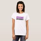 Citizens' Impeachment Women's T-Shirt Tシャツ (正面フル)