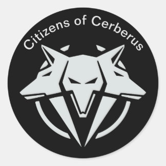 Citizens of Cerberusステッカー ラウンドシール
