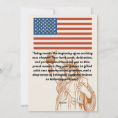 Citizenship Cardに関するお祝い シーズンカード (裏面)