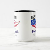 Citizenship Day American – Proud to Be an America マグカップ (中央)