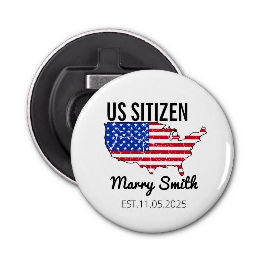 Citizenship Day American  – Proud to Be an America 栓抜き (正面)