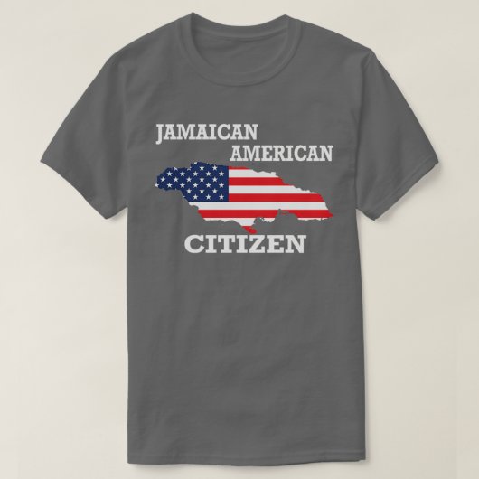Citizenship gift US Jamaica flag Naturalization ci Tシャツ (デザイン正面)