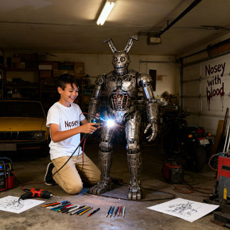 Citra Nosey Animatronic Benjamin Pochurek Nosey  Tシャツ