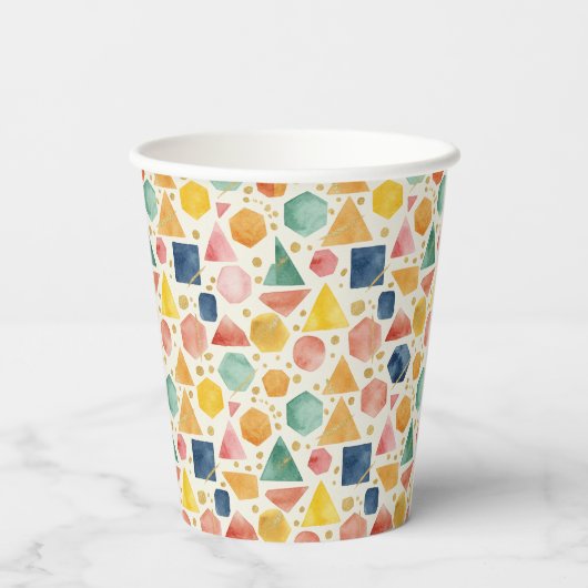 Citrine Prism Mosaic 紙コップ (裏面)