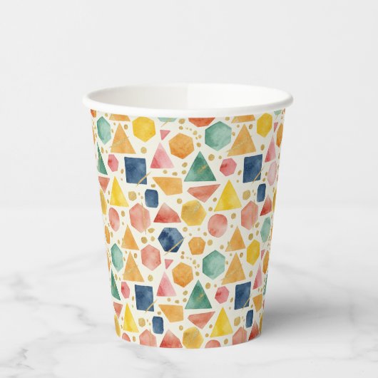 Citrine Prism Mosaic 紙コップ (左)