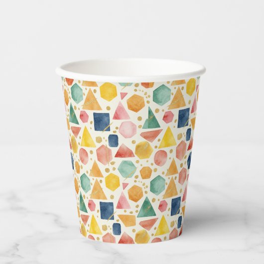 Citrine Prism Mosaic 紙コップ (正面)