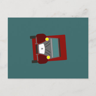 Citroen 2CVポストカード ポストカード