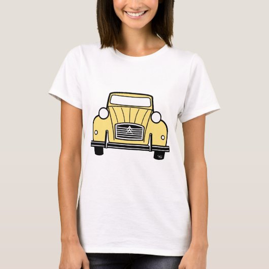 Citroen 2CV Tシャツ (正面)