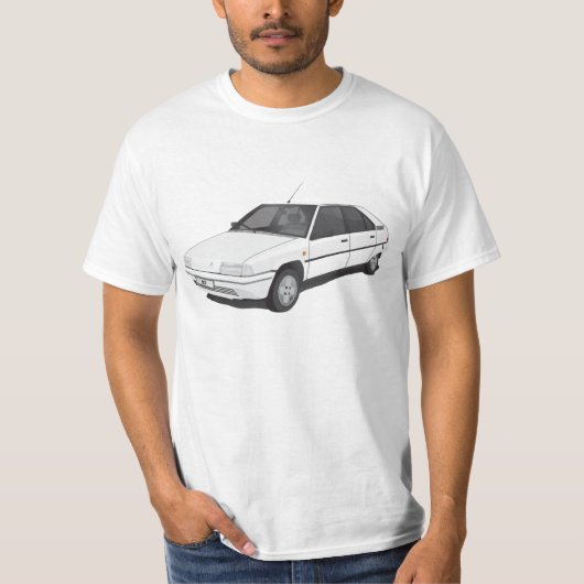 Citroën BXの白 Tシャツ (正面)