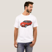 Citroën BXの赤 Tシャツ (正面フル)