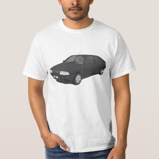 Citroën BXの黒 Tシャツ (正面)